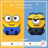 ราคา เคสหูฟังไร้สาย กันหาย ลายการ์ตูนมินเนี่ยนน่ารัก พร้อมพวงกุญแจ สําหรับ Airpods 2 Pro Air Pod 3 Airpod 1 (19430029218)