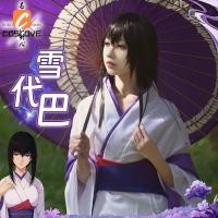 ราคา ชุดคอสเพลย์ Tomoe Yukishiro จาก Rurouni Kenshi สไตล์ยูกาตะญี่ปุ่น (44467250530)