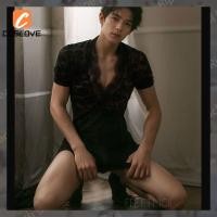 ราคา ชุดชั้นในเซ็กซี่ Man ชุดคอสเพลย์เสื้อผ้าชุดเครื่องแต่งกายสําหรับ Man ชุดนอน Night Club ชุด Stage แสดง Sezy ชุดชั้นใน (29036494546)