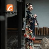 ราคา แบบดั้งเดิมยูกาตะเสื้อคลุมชุดผู้หญิงวินเทจดอกไม้ชุดกิโมโนชุดขุนนางเครื่องแต่งกายคอสเพลย์ (23029648908)