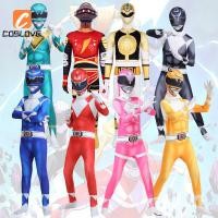 ราคา ชุดคอสเพลย์ Mighty Morphin Power Rangers Jumpsuit สำหรับเด็ก Halloween (43218138342)