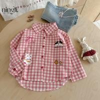 ราคา เสื้อแขนยาวเด็กผู้หญิง สไตล์เกาหลี ลายสก๊อตและการ์ตูนน่ารัก สำหรับฤดูใบไม้ร่วง ใส่สบาย (40171378065)