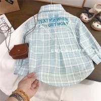 ราคา เสื้อแขนยาวสำหรับเด็กหญิงและทารก สไตล์เกาหลี ลายสก๊อต พร้อมโบว์ (52700212558)