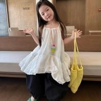 ราคา เดรสลายลูกไม้สำหรับเด็กหญิง สไตล์เกาหลี แฟชั่นซัมเมอร์ (45150110416)