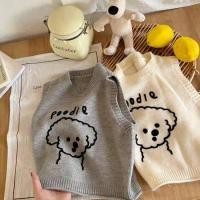ราคา เสื้อแขนกุดสำหรับเด็ก ลายการ์ตูน สไตล์เกาหลี น่ารัก เหมาะสำหรับฤดูใบไม้ร่วง (44221302591)