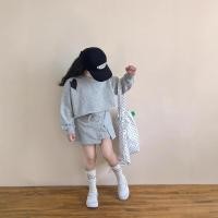 ราคา เสื้อยืดแขนยาวสำหรับเด็กหญิง สไตล์เกาหลี หวานๆ (42864312056)