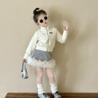 ราคา สาวฤดูใบไม้ร่วงสไตล์เกาหลีแฟชั่นเสื้อลูกไม้เด็กเด็กหวานลูกไม้สั้นแขนยาวด้านบนเสื้อผ้าเด็ก (42122930876)