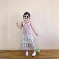 ราคา เสื้อกั๊กสำหรับเด็ก สไตล์เกาหลี ลายหวานสีชมพู แบบคอวีแขนกุด (41315243676)