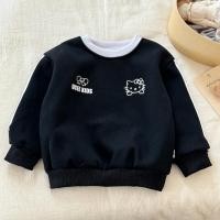 ราคา เสื้อแขนยาวสำหรับทารกและเด็กหญิง สไตล์การ์ตูนน่ารักจากเกาหลี พร้อมซับในขนแกะ (40676244149)