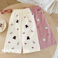 ราคา เสื้อผ้าเกาหลีสำหรับเด็กในฤดูใบไม้ร่วง กางเกงลายการ์ตูนสำหรับเด็กหญิง (42222232307)
