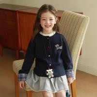 ราคา แจ็คเก็ตลายสก็อตสไตล์เกาหลีสำหรับเด็ก เหมาะสมกับฤดูใบไม้ร่วงและสวมใส่ง่าย ออกแบบเหมือนการ์ตูน เสริมความน่ารักและความอบอุ่นในอากาศเย็นสบาย (41722627285)