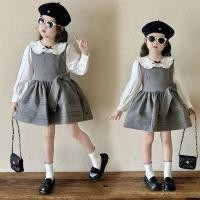 ราคา เด็กเสื้อผ้าเด็กผู้หญิงฤดูใบไม้ร่วงชุดโบว์หวานเด็กทารกสไตล์เกาหลีแฟชั่นเย็บชุดเจ้าหญิงปุย (43272196586)