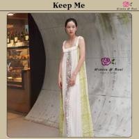 ราคา Keep Me Dress เดรสยาวตัวสวยพริ้วสีสันสดใส รอบคอแต่งภู่สวย ด้านหลังผูกโบสวย แต่งดีเทลพิมพ์ลายดอกไม้สีสดใส (42100748216)
