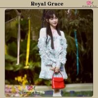 ราคา Royal Grace Dress เดรสสั้นผ้าชีฟองพิมพ์ลาย แขนยาว ตัวอดเป็นผ้าตาข่ายเนื้อนิ่ม แต่งระบายหัวใจ มีซับใน (41201822673)