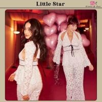 ราคา Little Star Set เสื้อคล้องคอตัวสวยทรงดี ด้านหน้าผูกโบสวย เซ็กซี่ มาพร้อมปลอกแขน กางเกงขายาวผ้าลูกไม้เนื้อนิ่ม (41550733791)