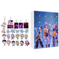 ราคา Kpop Demon Hunters Advent Calendar Keychain Countdown Calendar With 24 Keychain Toys Gifts Decorations Advent Calendar New (43021290472)