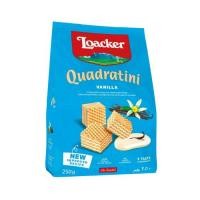 ราคา Loacker ล็อคเกอร์ ขนมเวเฟอร์สอดไส้ครีมวานิลลาควอดราตินี 250 กรัม (50251104577)
