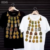 ราคา เสื้อยืดสกรีนลาย สร้อยพระเต็มคอ เสื้อยืดผ้า MICRO POLYESTER 100 เสื้อยืดผ้าไมโครโพลีเอสเตอร์ 100 (41216787418)