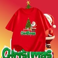 ราคา YOUNG T เสื้อยืด มาใหม่ เสื้อคริสต์มาส Merry Christmas ผ้า สีแดง สีเขียว Fashion ขนาด S 5XL (51900605573)