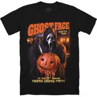 ราคา HALLOWEEN เสื้อยืดแฟชั่น Ghost Face Halloween Party เสื้อกราฟิกที่น่ากลัว (44119145905)