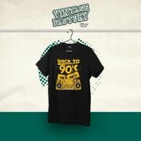 ราคา พร้อมส่ง เสื้อยืด BACK TO 90S ผ้า Cotton100 (43419710872)