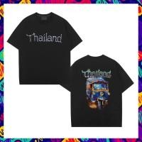ราคา Young tee เสื้อยืดคอกลมเสื้อยืดไทยแลนด์ พิมพ์สกรีน ลายตุ๊กๆ Tuk Tuk Souvenir Thai T shirt Gift ของฝากต่างชาติ100cotton (42717230753)