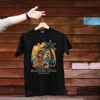 ราคา พร้อมส่ง เสื้อยืด SUMMER CHILL ผ้า Cotton100 (42069688069)