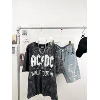 ราคา เสื้อยืดฟอก oversize เท่ๆวินเทจ ด้านบนคอกลมผ้าฝ้ายแฟชั่นสีดำ เสื้อยืดโอเวอร์ไซส์ งานผ้าฟอกวินเทจ No 77 (40370708801)