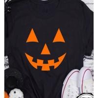 ราคา เสื้อยืดสีส้มสกรีนลายฮาโลวีน Halloween ผีฟักทองคอกลมไซต์ เด็ก ผู้ใหญ่ สินค้าไทยพร้อมส่ง S 5XL (44018511717)