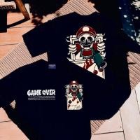 ราคา พร้อมส่ง เสื้อยืด GAME OVER ผ้า Cotton100 (40569706215)