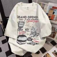 ราคา จัดส่งตลอด 24 ชั่วโมงเสื้อวินเทจผู้หญิง COTTON oversizeสไตล์เกาหลี เสื้อยืดโอเวอร์ไซส์แขนสั้นคู่รัก ใส่ได้ทั้งชายและหญิง (27292921179)