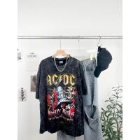 ราคา เสื้อยืดฟอก oversize เท่ๆวินเทจ ด้านบนคอกลมผ้าฝ้ายแฟชั่นสีดำ เสื้อยืดโอเวอร์ไซส์ งานผ้าฟอกวินเทจ No 69 (43770712826)