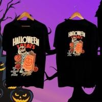 ราคา จัดส่งตลอด 24 ชั่วโมง เสื้อ HALLOWEEN พิมพ์ลายฟักทองฮาโลวีน เหมาะกับปาร์ตี้ฮาโลวีน เสื้อฮาโลวีน S 3XL (42769213028)