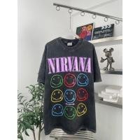 ราคา เสื้อยืดฟอก oversize เท่ๆวินเทจ ด้านบนคอกลมผ้าฝ้ายแฟชั่นสีดำ เสื้อยืดโอเวอร์ไซส์ งานผ้าฟอกวินเทจ No 120 (29641992651)