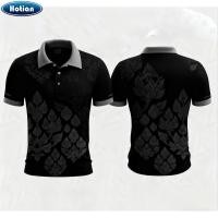 ราคา สีดำเสื้อโปโล พิมพ์ลาย ทรงผู้ชาย ทรงผู้หญิง สาธารณสุข สพฐ อปท มหาดไทย อสม สำนักงานคณะกรรมการการศึกษาพื้นฐาน (54700290636)