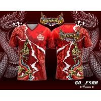 ราคา เสื้องาน บุญบั้งไฟ คอวี ผ้าไมโครเกรดA ผ้านุ่มใส่สบาย งานพิมพ์ลาย ลายไม่หลุดไม่ลอก ผู้หญิงผู้ชายใส่ได้ (41751073125)