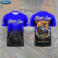 ราคา เสื้อยืดคอกลมชายไซส์ใหญ่ ลายหมีแพนด้าฟู สไตล์สตรีท ใส่สบายระบายอากาศดี 2025 (40170961827)