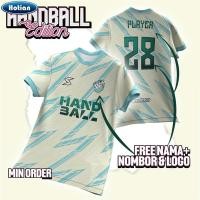 ราคา Free Custom ชื่อและหมายเลขHANDBALL วอลเลย์บอลระเหิด T เสื้อสําหรับผู้หญิงผู้ชาย HANDBALL VOLLEYBALL FULL SUBLIMITED TSHIRTS ฟรีปรับแต่งชื่อฟุตบอลเสื้อกีฬา (44314984476)