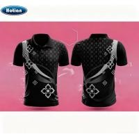 ราคา สีดำเสื้อโปโล พิมพ์ลาย ทรงผู้ชาย ทรงผู้หญิง สาธารณสุข สพฐ อปท มหาดไทย อสม สำนักงานคณะกรรมการการศึกษาพื้นฐาน (52700290742)