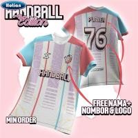 ราคา Free Custom ชื่อและหมายเลขHANDBALL วอลเลย์บอลระเหิด T เสื้อสําหรับผู้หญิงผู้ชาย HANDBALL VOLLEYBALL FULL SUBLIMITED TSHIRTS ฟรีปรับแต่งชื่อฟุตบอลเสื้อกีฬา (40914992675)