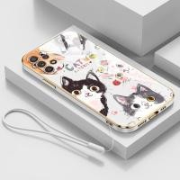 ราคา SAMSUNG ปลอกสําหรับsamsung Galaxy A23 A32 A52 A72 4G 5G A33 A53 A73 M32 A52S 5GรอบEyed CatหรูหราElectroplating Anti Dropเคสโทรศัพท์แบบนุ่ม (28506595079)