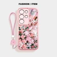 ราคา SAMSUNG สําหรับSamsung Galaxy S23 S24 S25 Plus S23 S24 S25 Ultra S23 S24 S25 FE S25 Edge S23 S24 S25 ดอกไม้สวยทะเลโปร่งใสAnti Dropเคสโทรศัพท์ดอกไม้แขวนเชือก (27632709318)