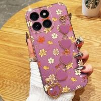 ราคา VRQR สําหรับ Huawei Honor X8C X8B X8 5G X6C X6B X6A Plus X6S X6 Honor 70 Lite Fallen Leaf กันกระแทกเคสโทรศัพท์พร้อมสร้อยข้อมือรัก (55000134472)