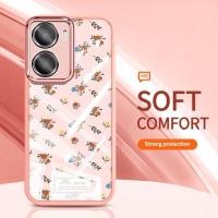 ราคา VRQR สําหรับOppo Realme 15T 14T 14X 5G Realme 15 14 Pro Plus 5G Realme 14 Pro 5G Realme 14 Pro Lite 5Gช่อดอกไม้ขนาดเล็กRoseตรงขอบโปร่งใสกันกระแทกเคสโทรศัพท์ (44209727430)