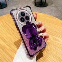 ราคา เคสโทรศัพท์สําหรับOppo Realme 14T 14X 5G Realme 14 Pro Plus 5G Realme 14 Pro 5G Realme 14 Pro Lite 5Gน่ารักหมีขาตั้งGlitterแป้งกันกระแทกฝาครอบป้องกัน (43951212895)