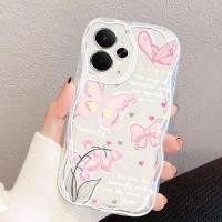 ราคา VRQR สําหรับOppo Realme 15 14X 14T 5G Realme 15 14 Pro Plus 5G Realme 14 Pro 5G Realme 14 Pro Lite 5Gน่ารักผีเสื้อDopamine Anti Dropซิลิโคนโปร่งใสนุ่มเคสโทรศัพท์ (42155340188)