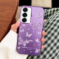 ราคา SAMSUNG VRQRเคสโทรศัพท์สําหรับSamsung Galaxy S24 S25 Plus S24 S25 Ultra S24 FE S24 S25 ปลอกผีเสื้อSeriesกันกระแทกฝาครอบป้องกัน (40769174830)