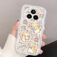 ราคา ปลอกสําหรับOppo Realme 15 14X 5G Realme 15 14 Pro Plus 5G Realme 14 Pro 5G Realme 14 Pro Lite 5Gน่ารักLittle Cat Anti Fallซิลิโคนใสเคสโทรศัพท์ (40101144576)