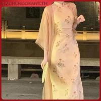 ราคา Du Yan ชุดเดรสกี่เพ้า สไตล์จีนย้อนยุค สําหรับผู้หญิง 2023 (40470408037)