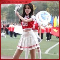 ราคา ชุดเวทีกลุ่มผู้หญิงเกาหลี ชุดเชียร์ลีดเดอร์ ชุดทีมนักศึกษาวิทยาลัยจีน เครื่องแต่งกายเชียร์ลีดเดอร์ (28242790426)